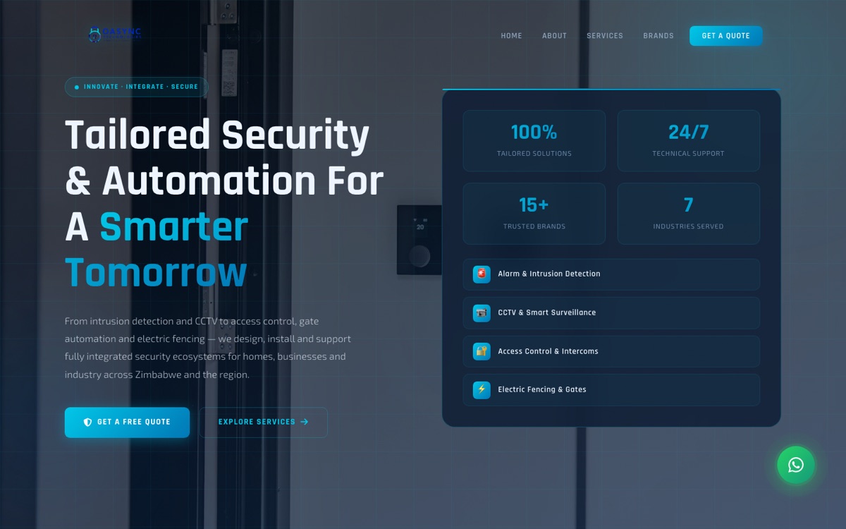OASYNC Technologies website